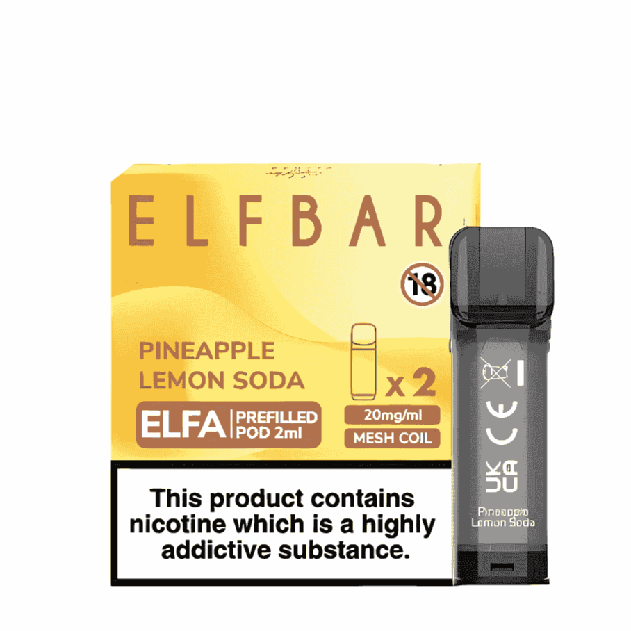 elfa pods Pineapple Lemon Soda by elfbar uk